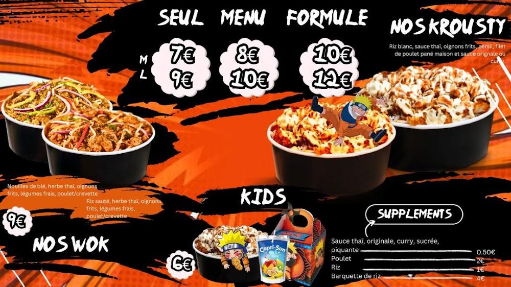 Krousty thai (Fargues saint Hilaire) - Menu Image 2